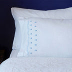 Σετ Μαξιλαροθήκες Αιγαίον με Κέντημα 50X70 Loulaki